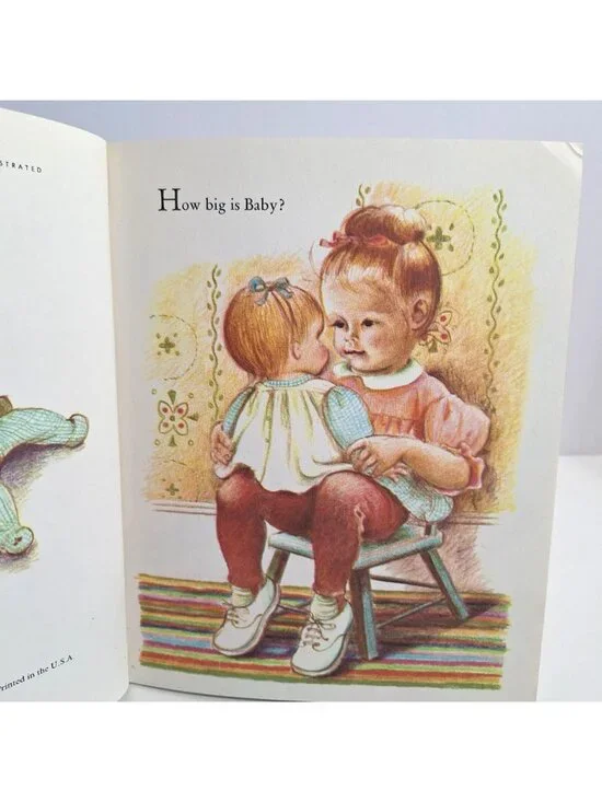 So Big 1968 A Little Golden Book Esther Wilkin Vintage - Picture 11 of 14